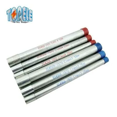BS4568 Galvanized Steel Conduit GI Pipe Class 3 Chav Kawm 4